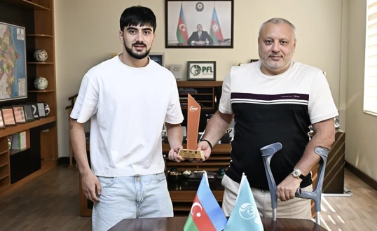 “Sabah”ın futbolçusu MÜKAFATLANDIRILIB 