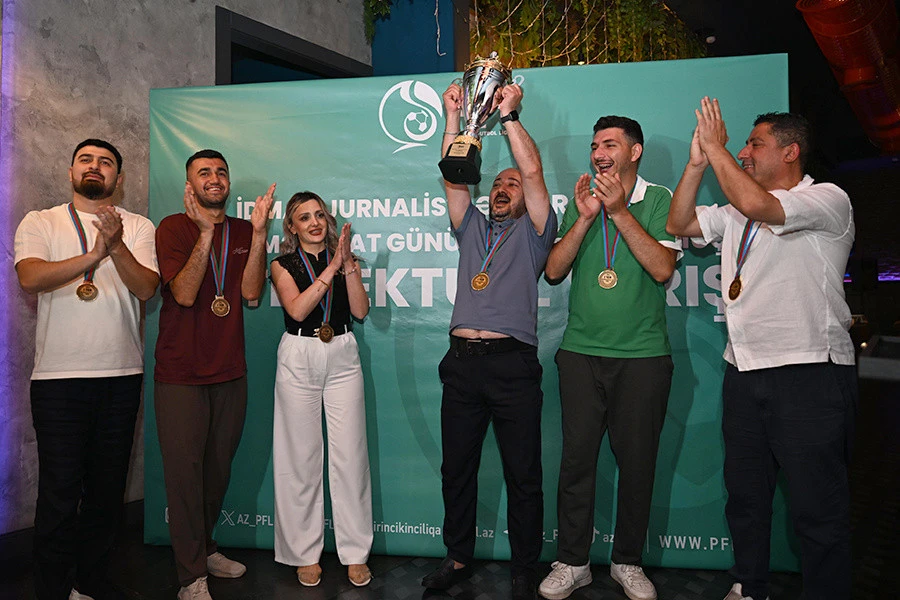 Milli Mətbuat Gününə həsr edilmiş intellektual yarış keçirilib - FOTO 