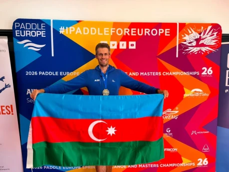 Təmsilçimiz Avropa çempionatında qızıl medal qazanıb