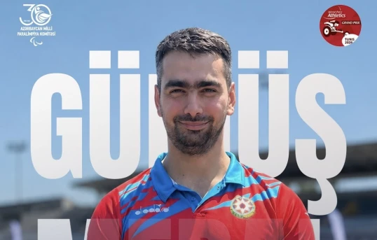 Paraatletimiz Beynəlxalq Qran-Prinin gümüş medalını qazanıb
