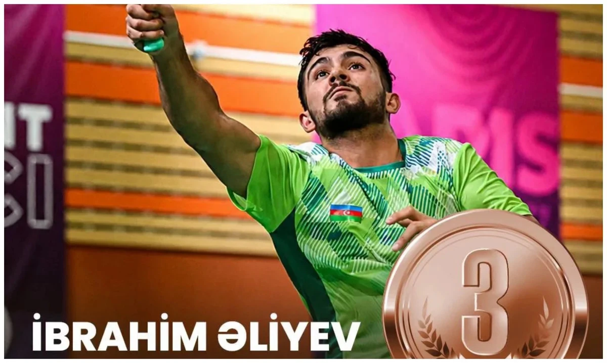 Azərbaycan parabadmintonçusu İbrahim Əliyev beynəlxalq turnirdə üçüncü olub