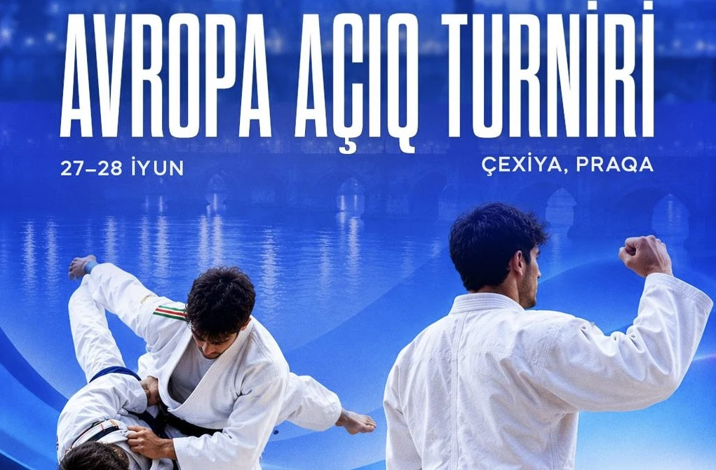 15 cüdoçumuz Avropa Açıq Turnirində çıxış edəcək