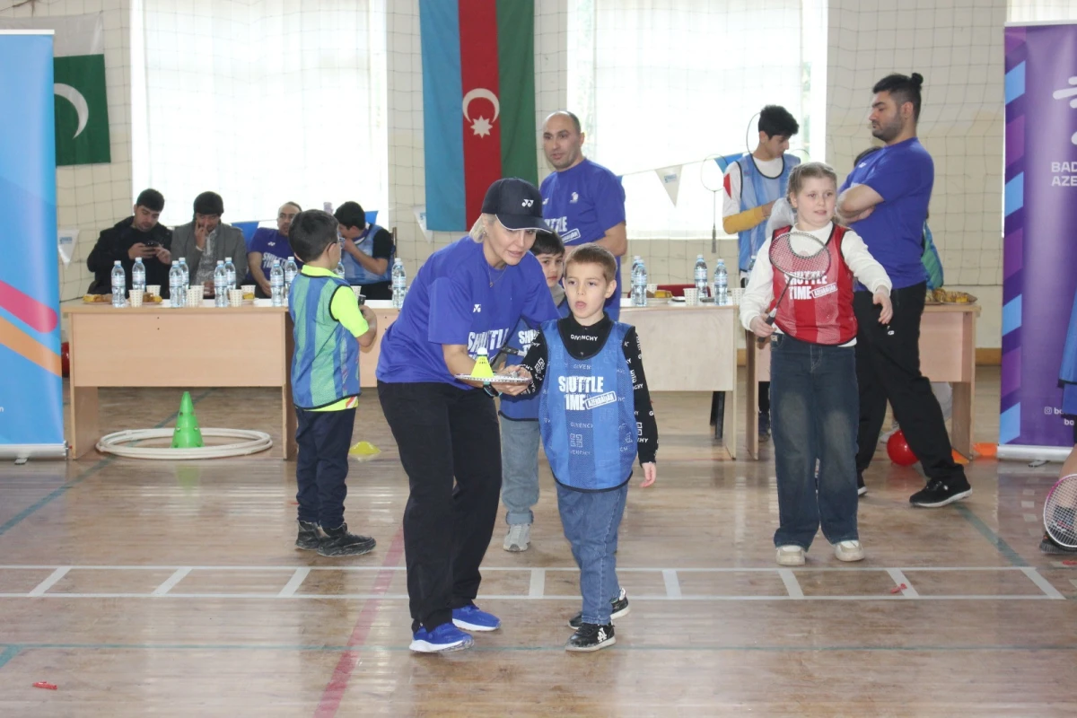 Azərbaycanda BWF-nin "Shuttle Time" layihəsinin yeni mərhələsinə start verilib - FOTO 
