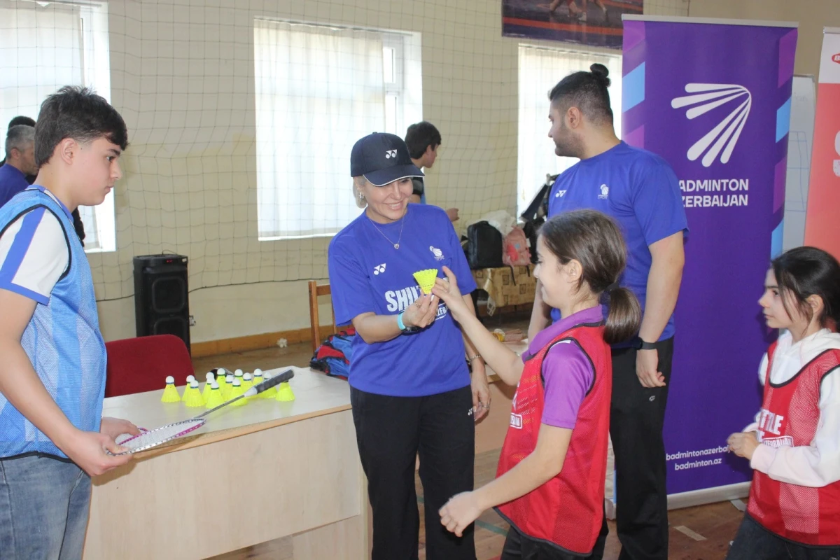 Azərbaycanda BWF-nin "Shuttle Time" layihəsinin yeni mərhələsinə start verilib - FOTO 