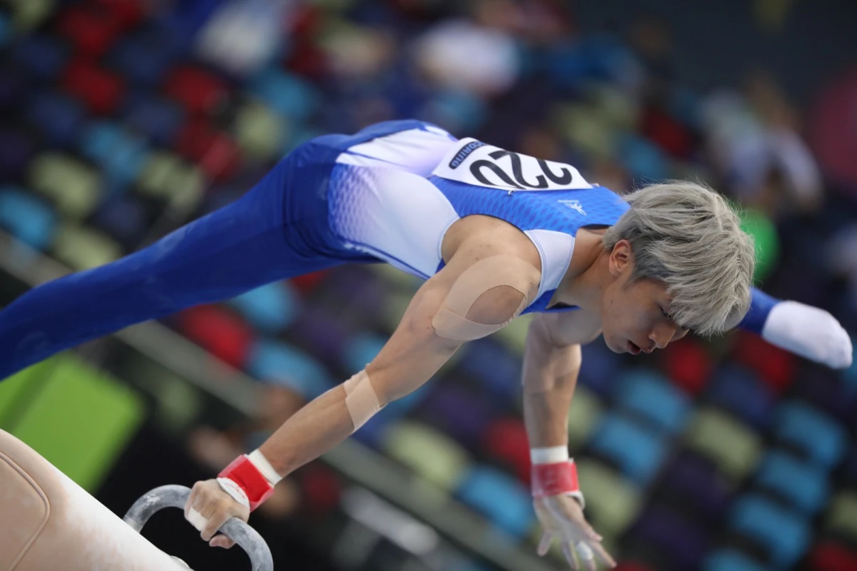 Daha bir gimnastımız Dünya Kubokunun finalında - FOTO 