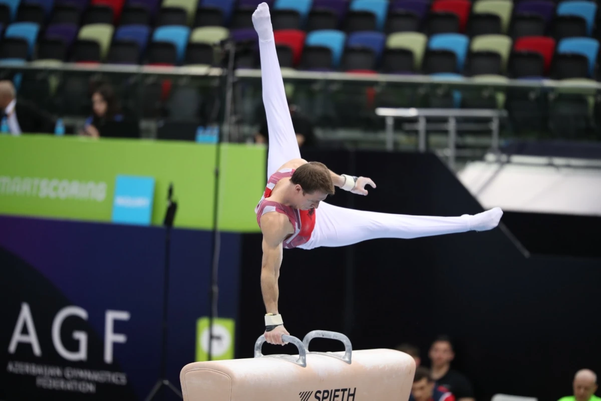 Daha bir gimnastımız Dünya Kubokunun finalında - FOTO 