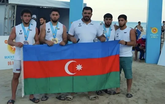 Güləşçilərimiz Dünya Seriyasının ilk mərhələsini 4 medalla başa vurub