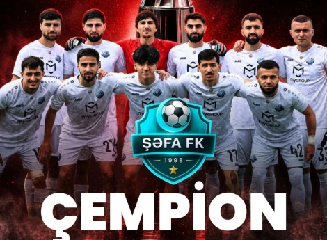 I Liqada yeni çempion: "Şəfa" 27-ci qalib kimi elitada 