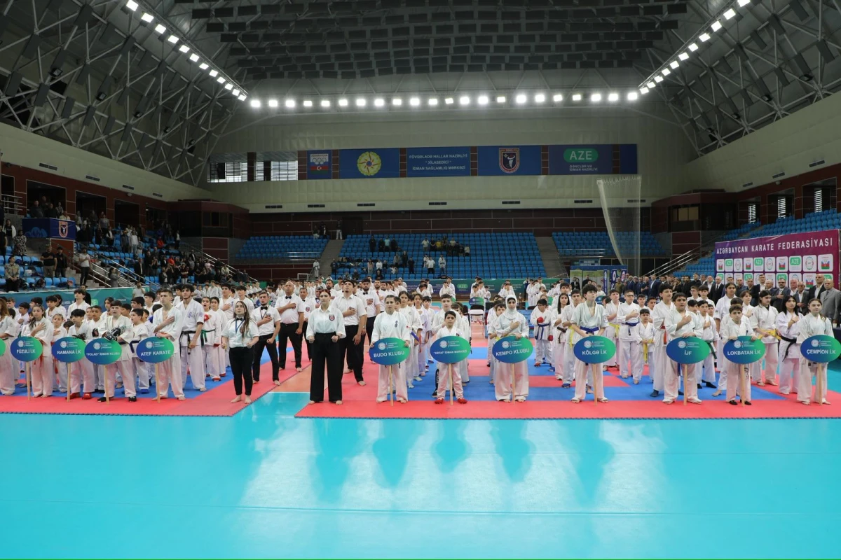 Mirəli Seyidovun xatirəsinə həsr olunmuş karate turnirinin açılış mərasimi keçirilib