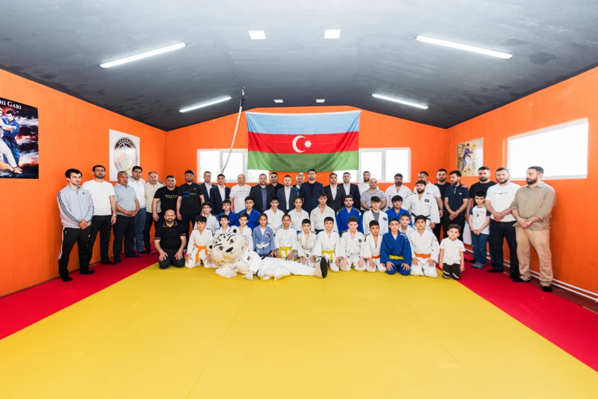 Mehdiabad qəsəbəsində yeni cüdo zalı istifadəyə verilib