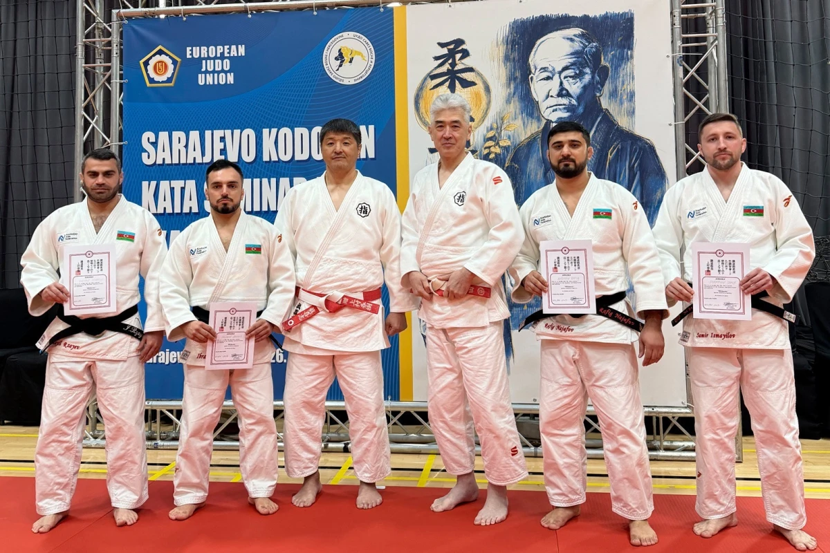 Azərbaycanın kata ekspertləri Sarayevoda kodokan seminarında iştirak ediblər