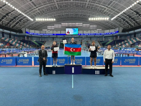 Stolüstü tennisçilər Özbəkistandan 7 mükafatla qayıdırlar