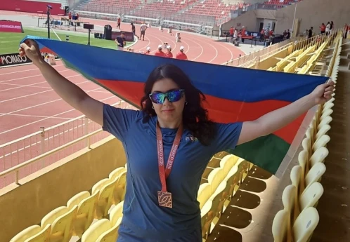 Atletimiz Azərbaycan rekordunu yeniləyib - FOTO 
