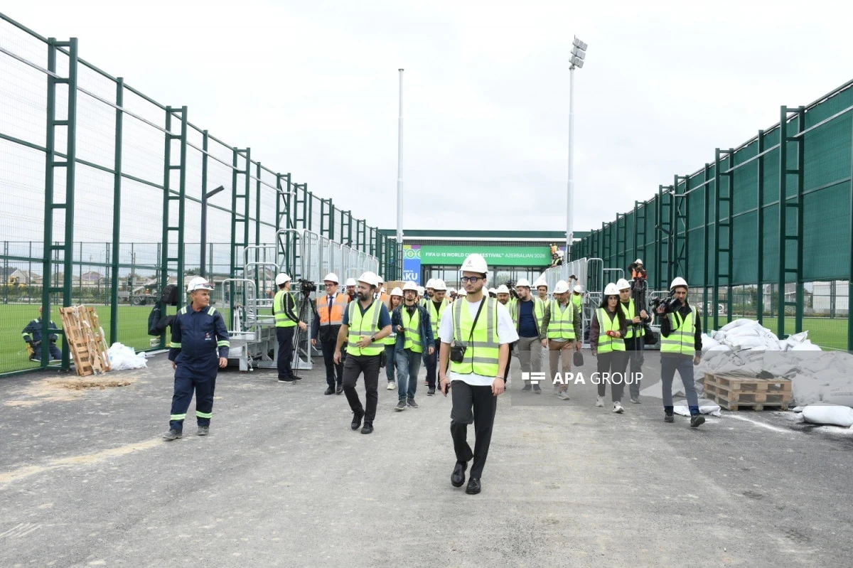 U-15 Dünya Çempionatı: Jurnalistlər Hövsan Yarış Kompleksi ilə tanış oldular - FOTOSESSİYA 