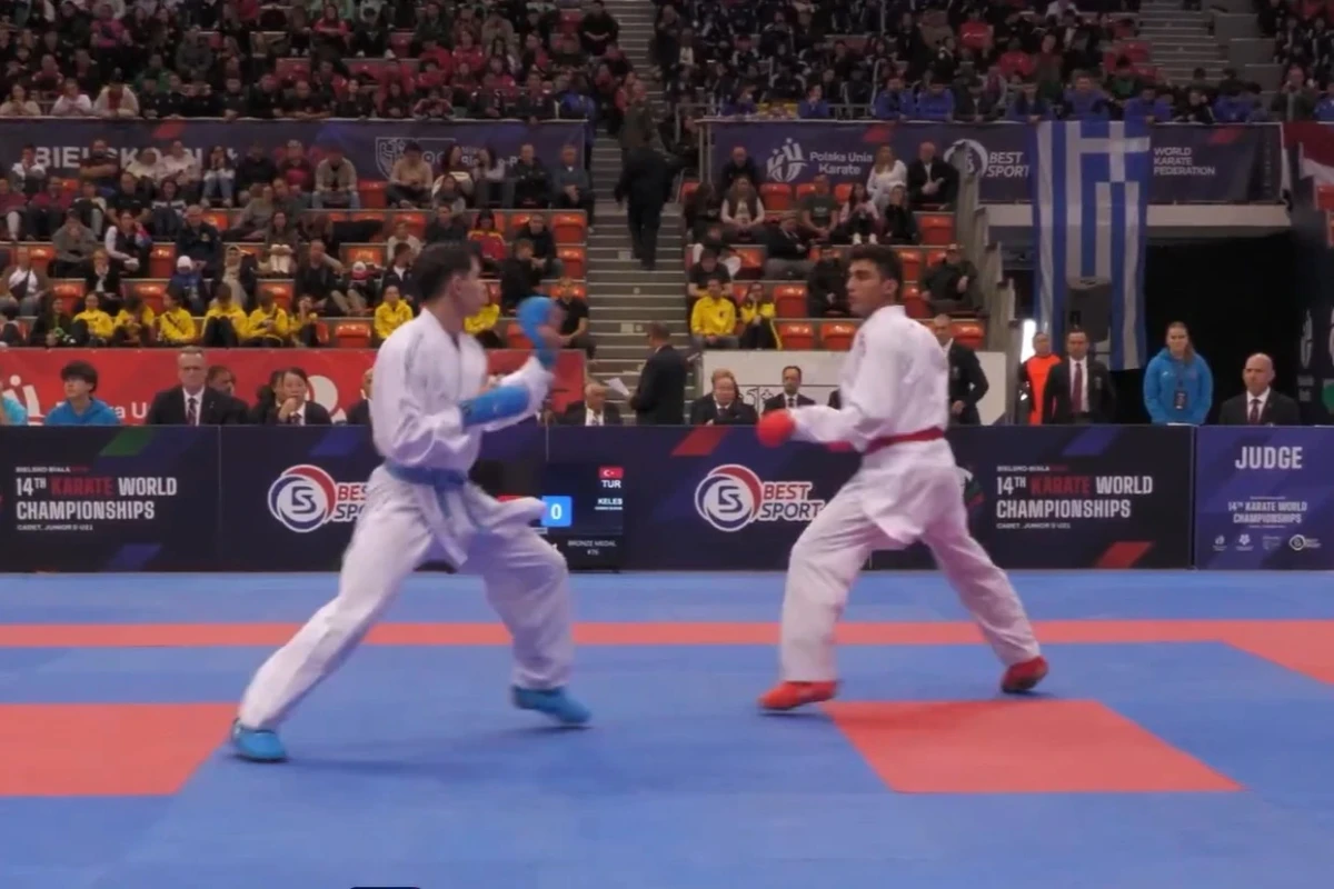 Karateçimiz dünya çempionatında beşinci medalı qazandı