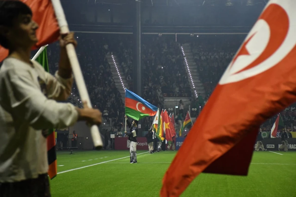 Bakıda FIFA U-15 dünya çempionatı və festivalının açılışı keçirilib - YENİLƏNİB  - FOTO 