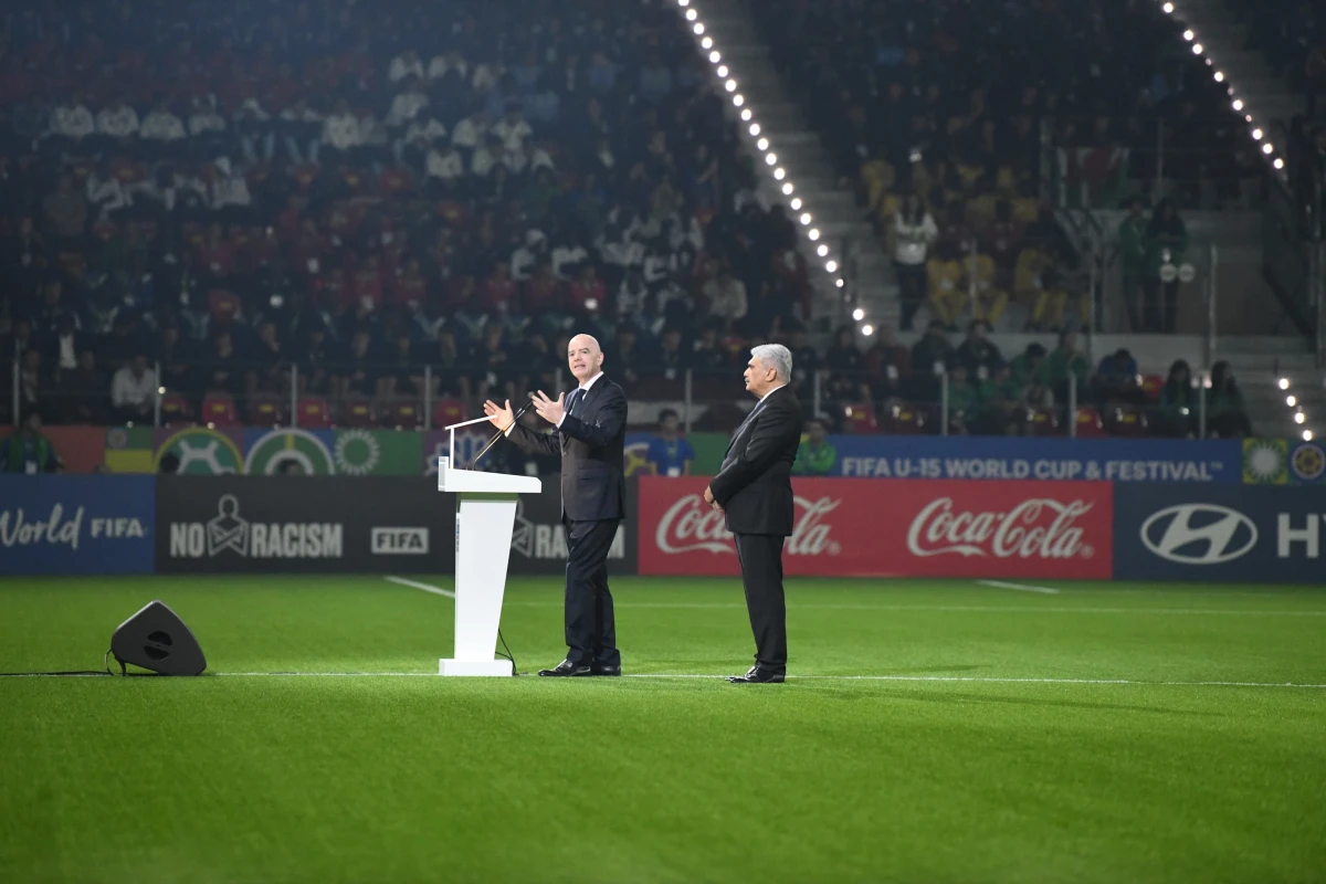 Bakıda FIFA U-15 dünya çempionatı və festivalının açılışı keçirilib - YENİLƏNİB  - FOTO 