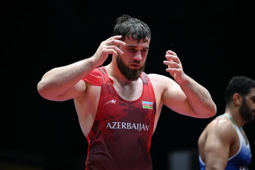 Murad Əhmədiyev mundialı medalsız başa vurdu xəbəri üçün şəkil