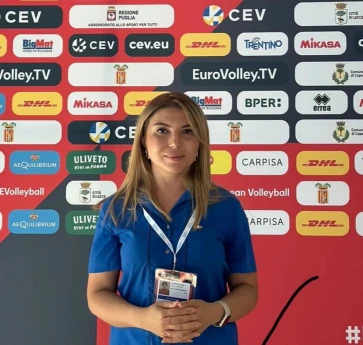 Vüsalə Kazımova Avropa çempionatında tibbi təhlükəsizliyə nəzarət edir