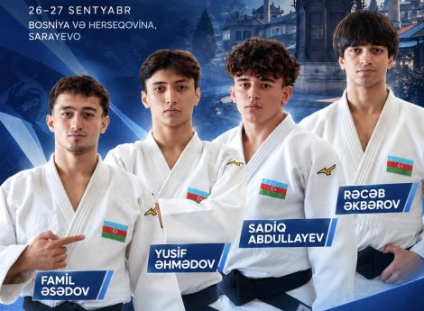 Azərbaycanın 4 cüdoçusu dünya çempionatında mübarizə aparacaq