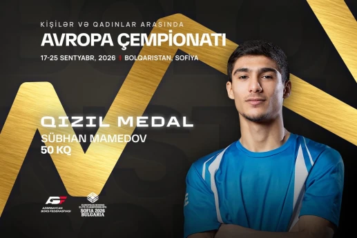 Boksçumuz Avropa çempionu olub
