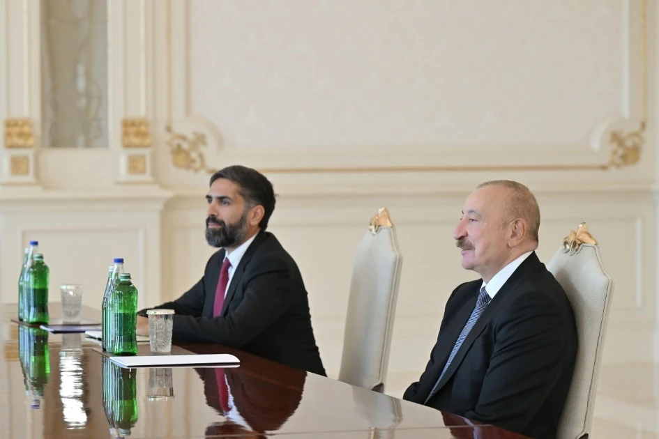Prezident İlham Əliyev Canni İnfantinonu qəbul edib - FOTOLAR 